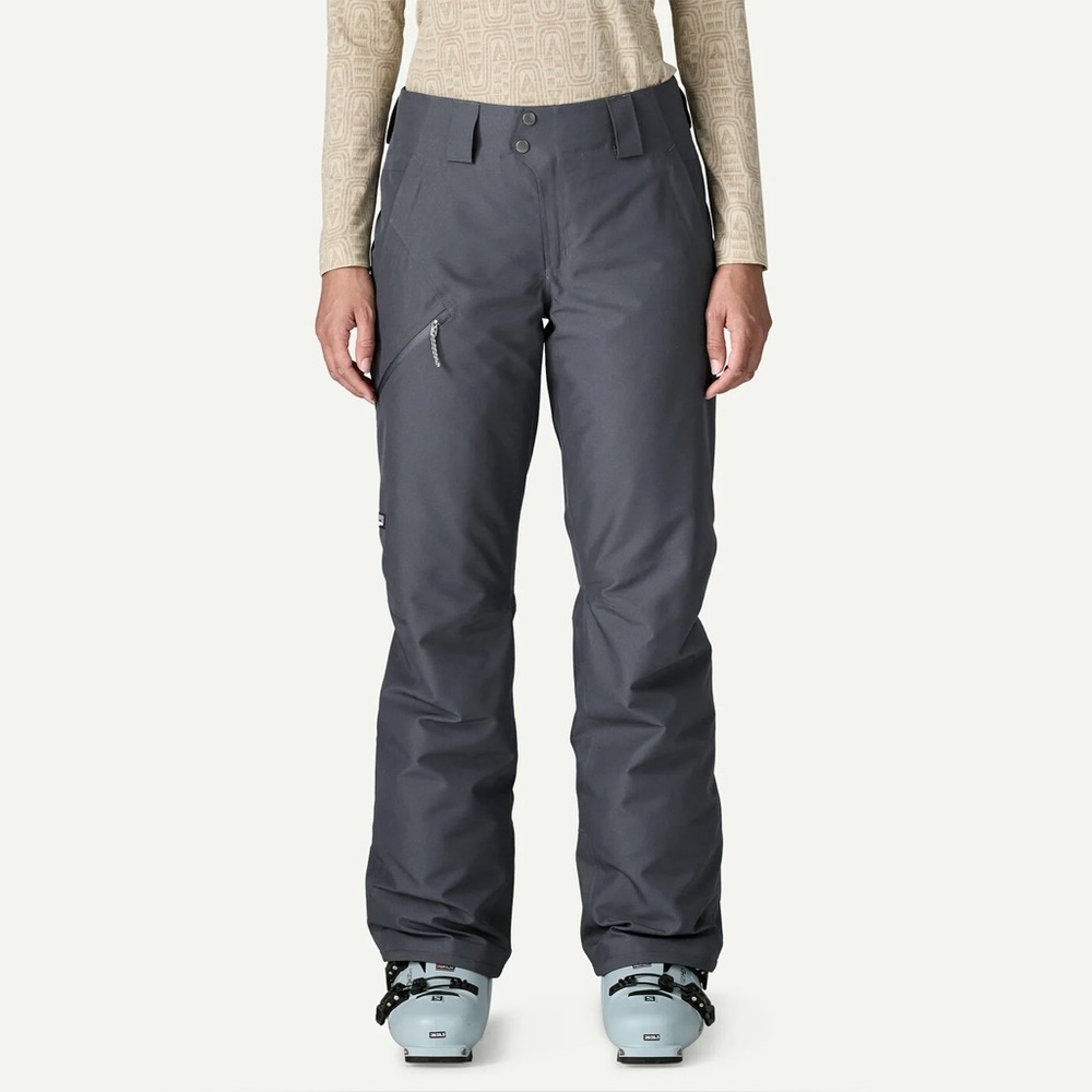 Patagonia Insulated Powder Town Ski Pants XL Smolder Blue